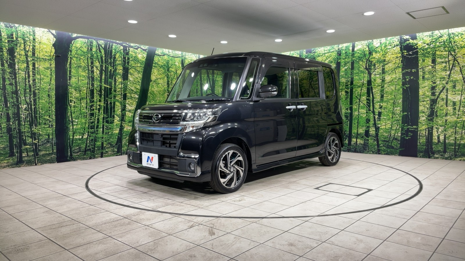 ダイハツ タント ターボ 純正8型ナビ FF 137.9万円(宮城県)[652]の